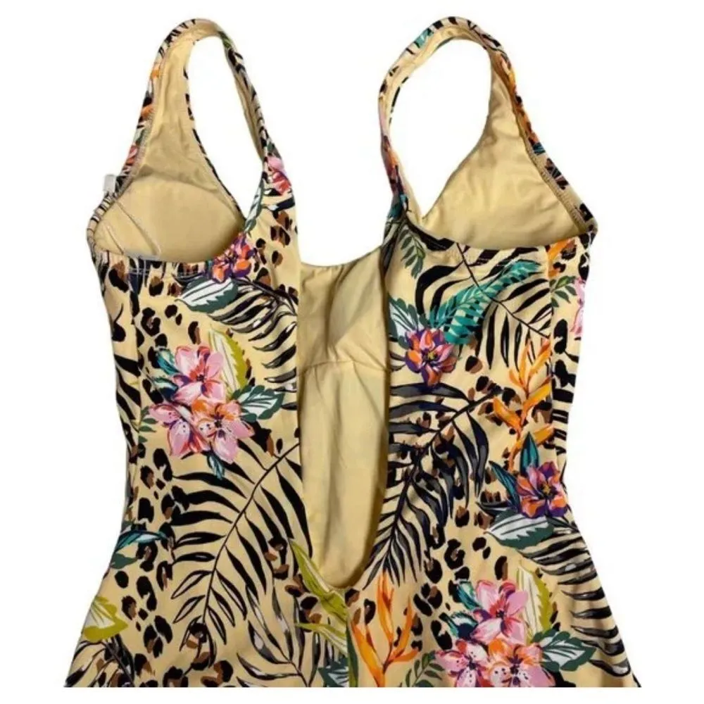 Andie The Amalfi palm leopard One Piece NWT White - Image 6