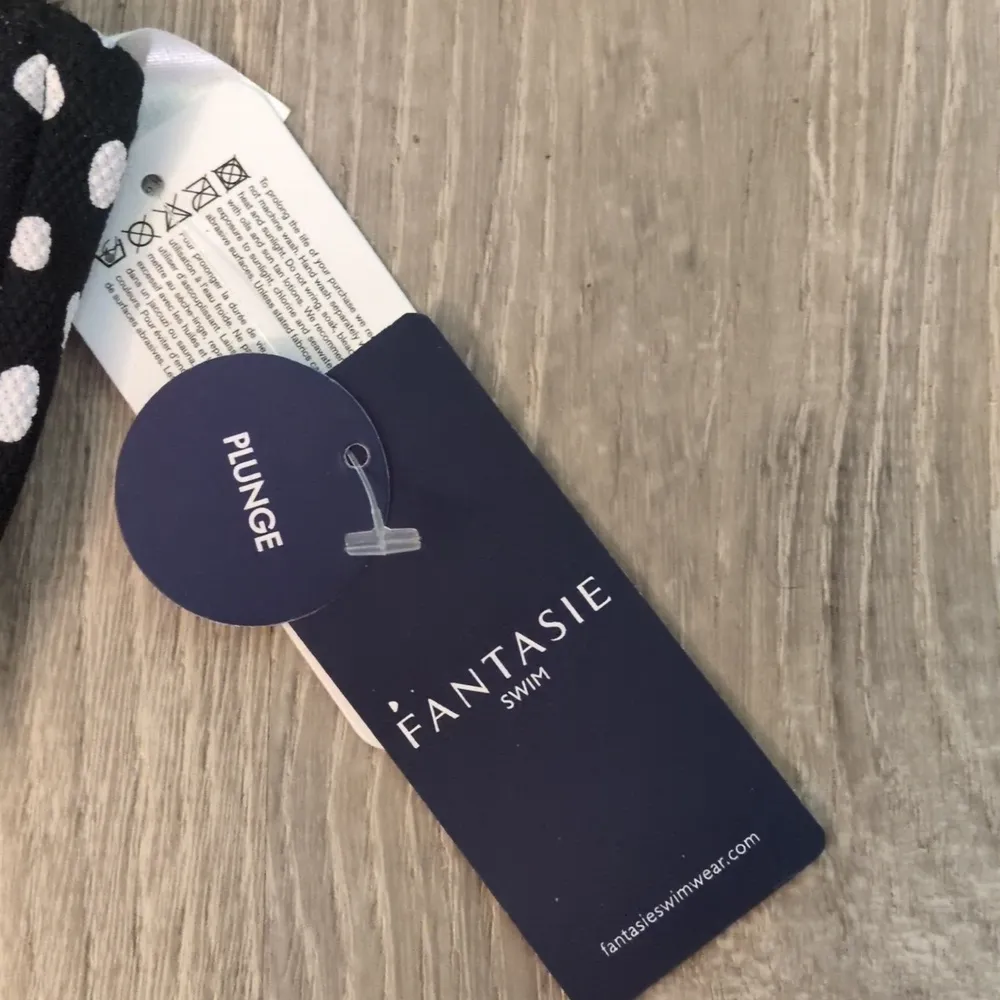 Fantasie Santa Monica Polka Dot Bikini Set Black Size M - Image 6