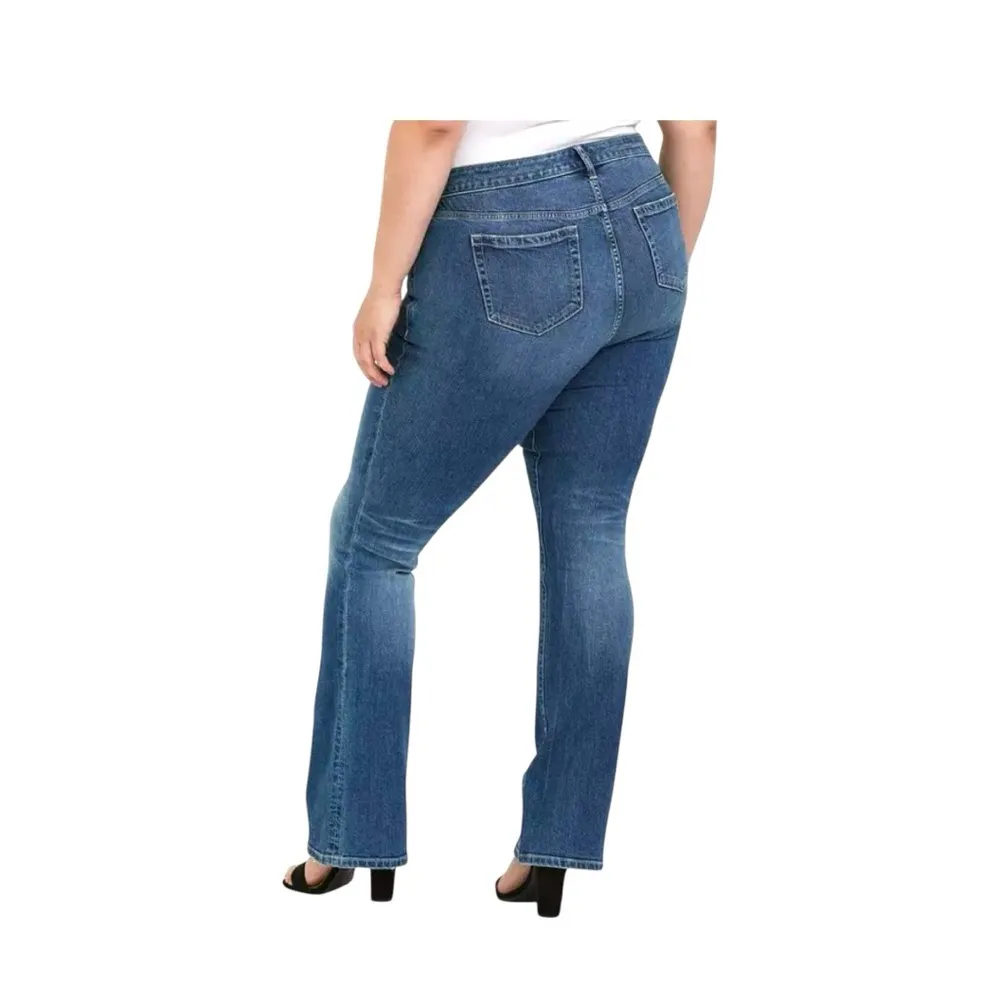 Torrid 24T Plus Perfect Slim Boot Vintage Stretch Mid-Rise Jean Shelby 68 NWT - Image 2