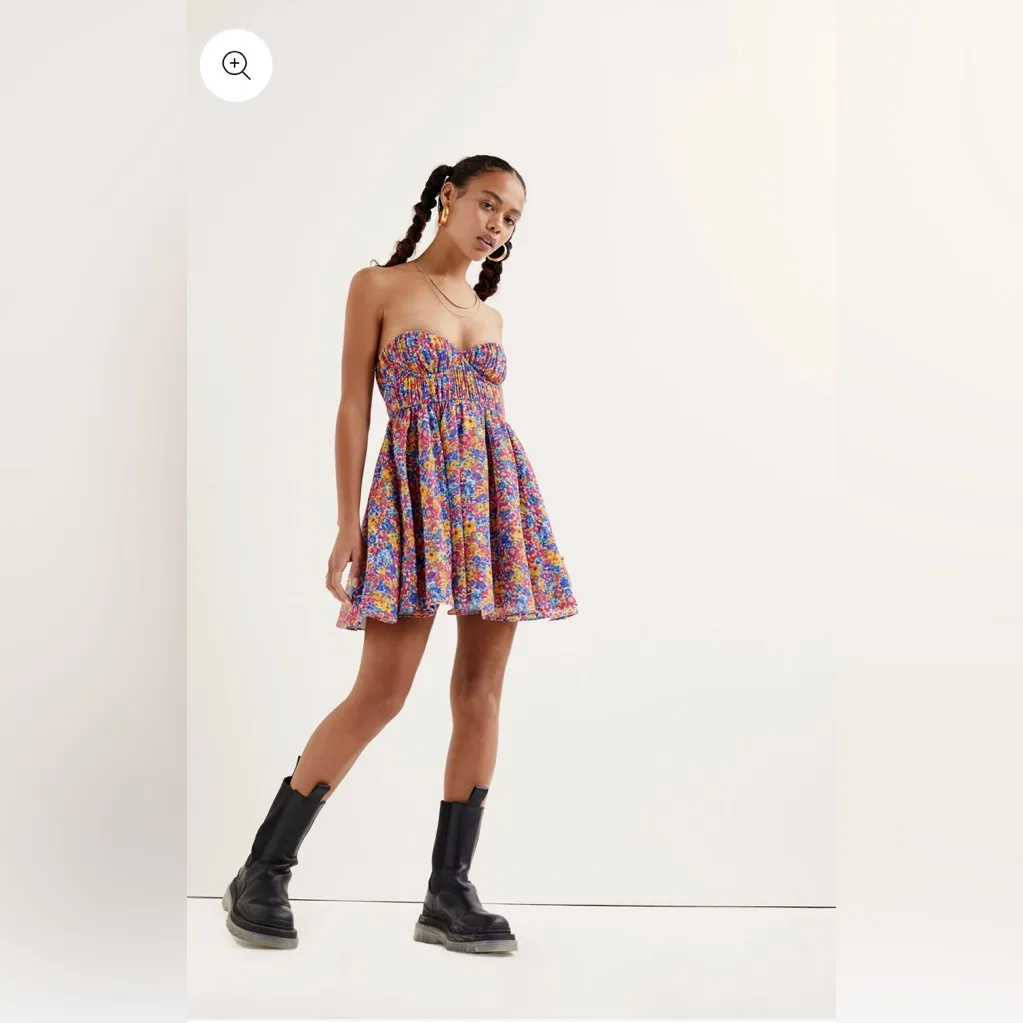 ❤️COPY - For Love & Lemons Sasha Strapless Mini Dress - Image 6