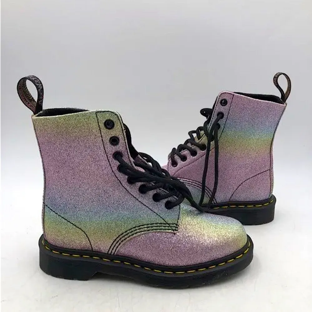 Dr. Martens NIB Pascal Glitter Boots Shoe **Size 6** 🌈🌈 - Image 5