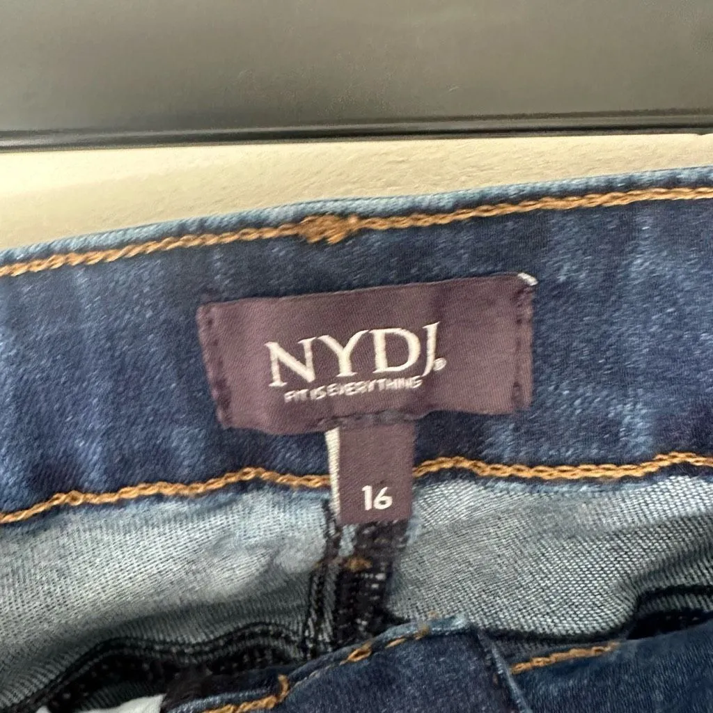 NYDJ Not Your Daughters Jeans Women’s 16 Marilyn Straight Jeans - Image 2