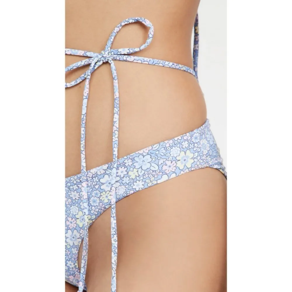 💕FRANKIES BIKINIS💕 Foxy Cheeky Bikini Bottom ~ Springtime Floral Print XL NWT - Image 4