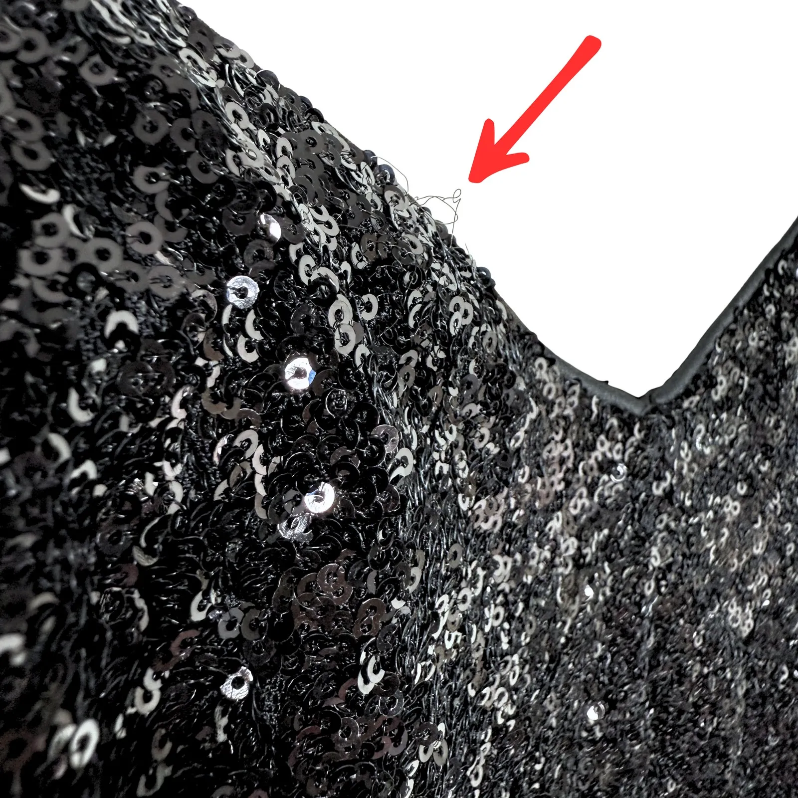 Nuage Latrice Sequin Spaghetti Strap Midi Dress Black Size Small Party Holiday - Image 10