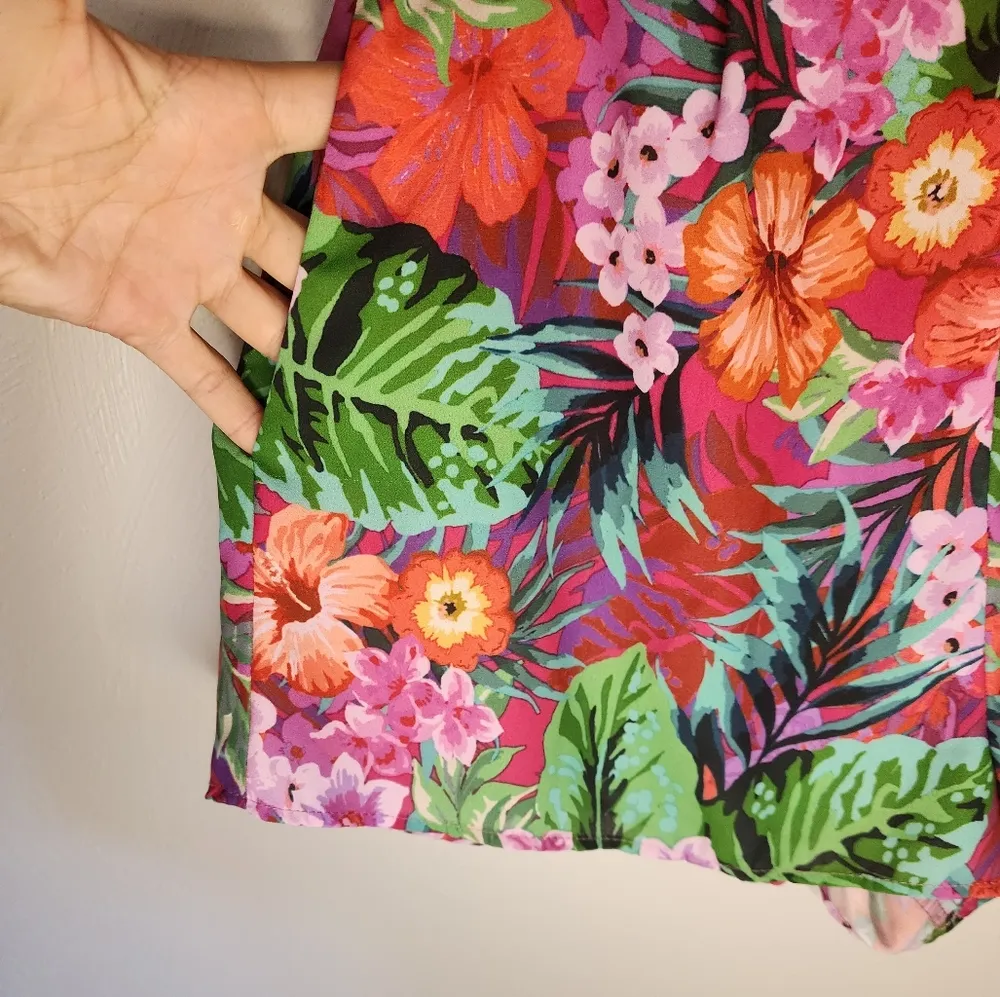 Show me your mumu SAWYER PRINTED SHORTS IN ALOHA BEAU - Image 3