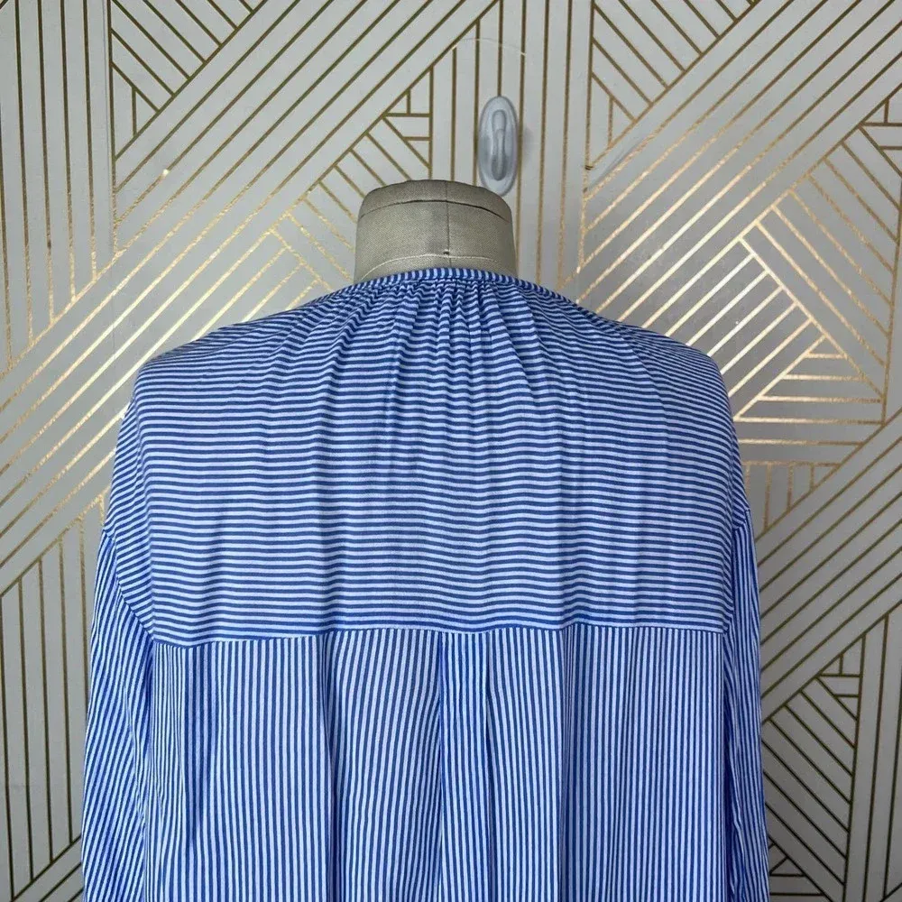 Faithfull the Brand Alice‎ Blue Stripe Tasseled Top Size US 6 - Image 11