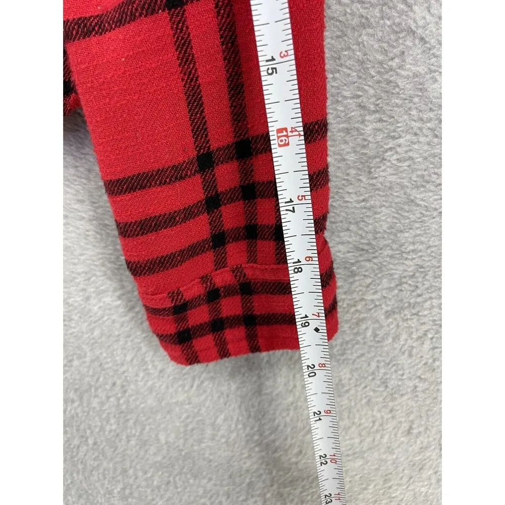 Pink Victoria's Secret Women's Button Down Pajama Top Long Sleeve Size Medium - Image 4