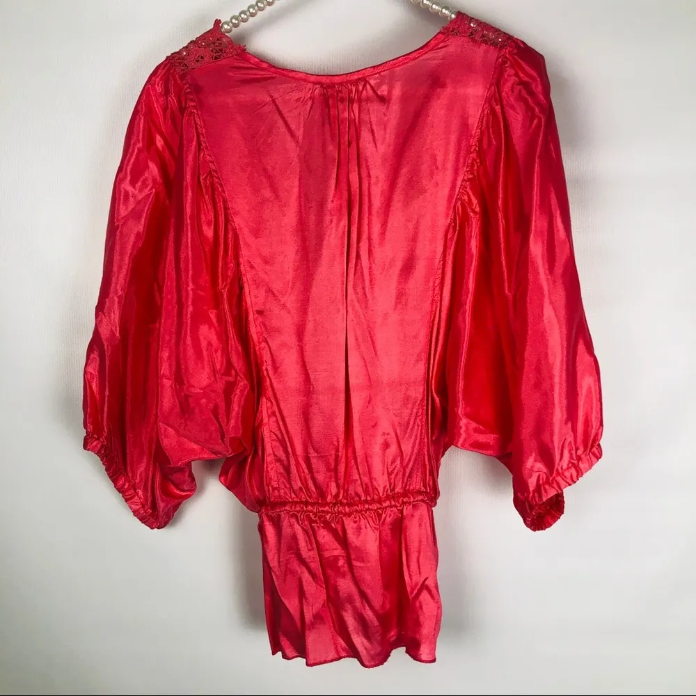 PINK BLOUSE | Pink Dressy Blouse - Image 3