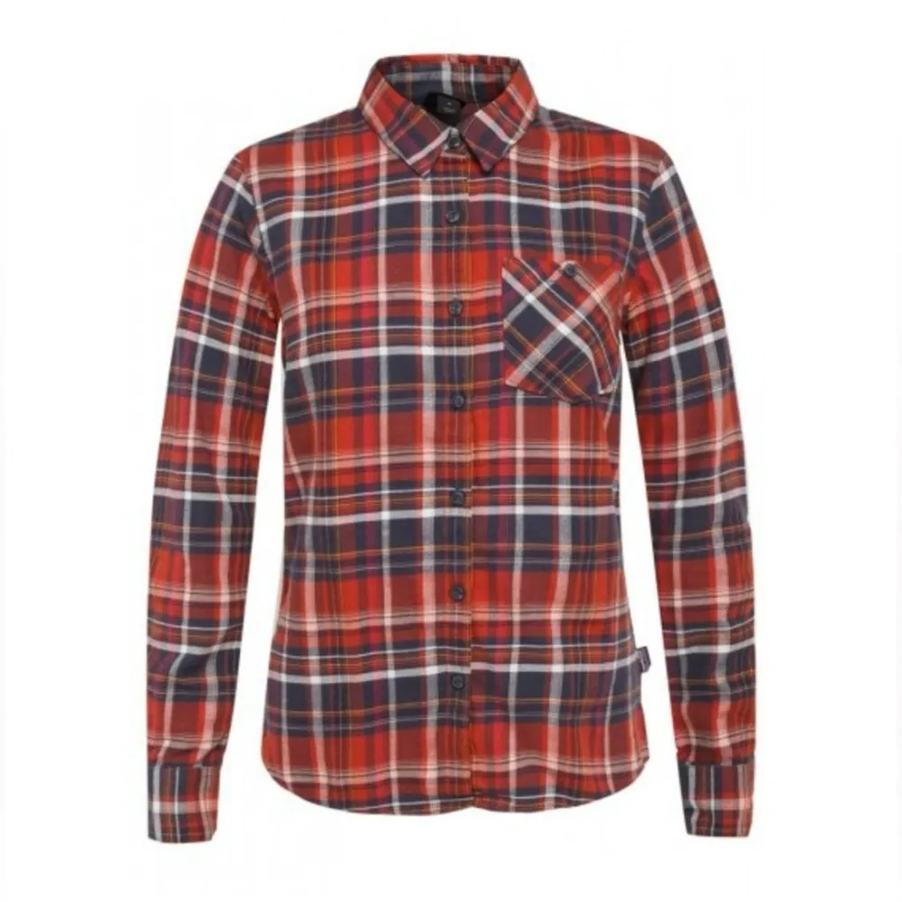 #Patagonia” organic cotton Button Down Shirt - orange and Blue size 6 - Image 2