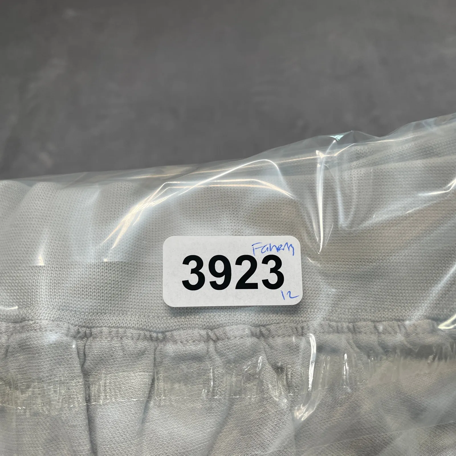 Faherty Joggers Medium Grey Arlie Day Pant Tencel Linen Cotton Casual Coastal Gray - Image 9