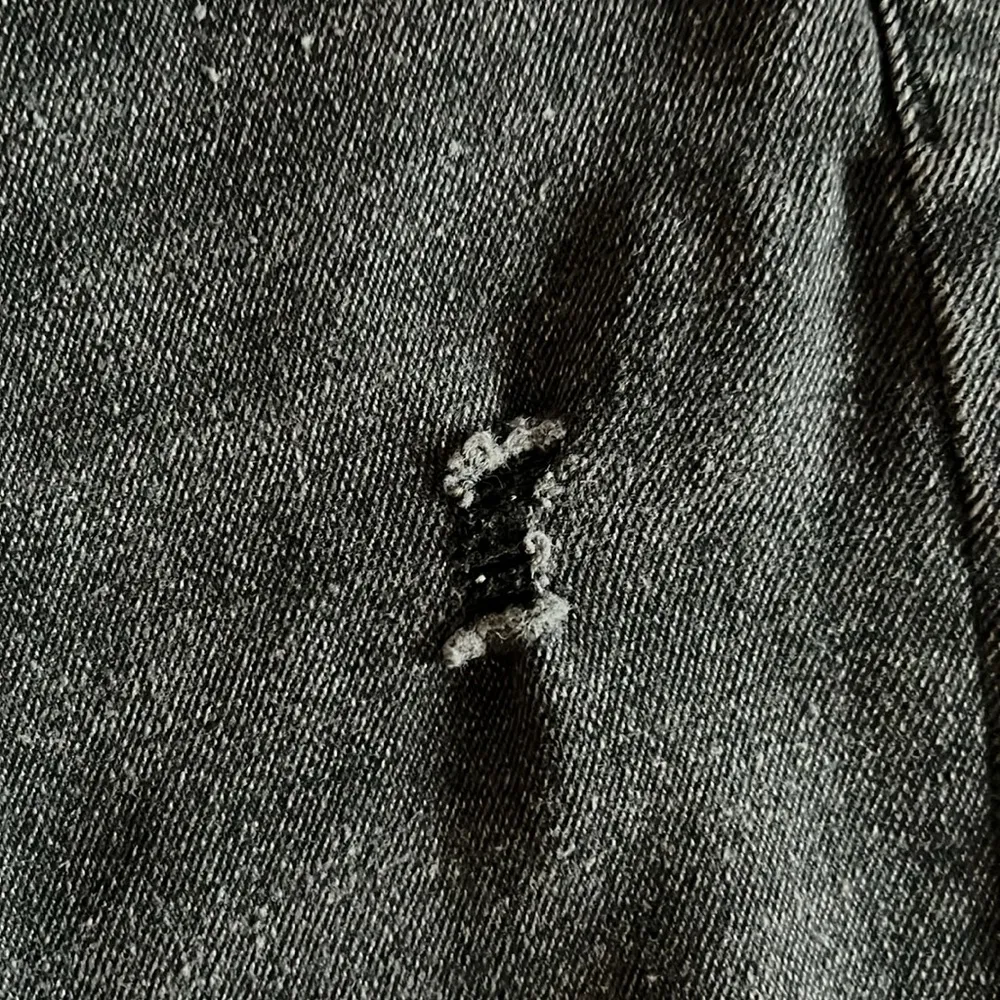 the Icon high rise straight black denim 9/29 - Image 2