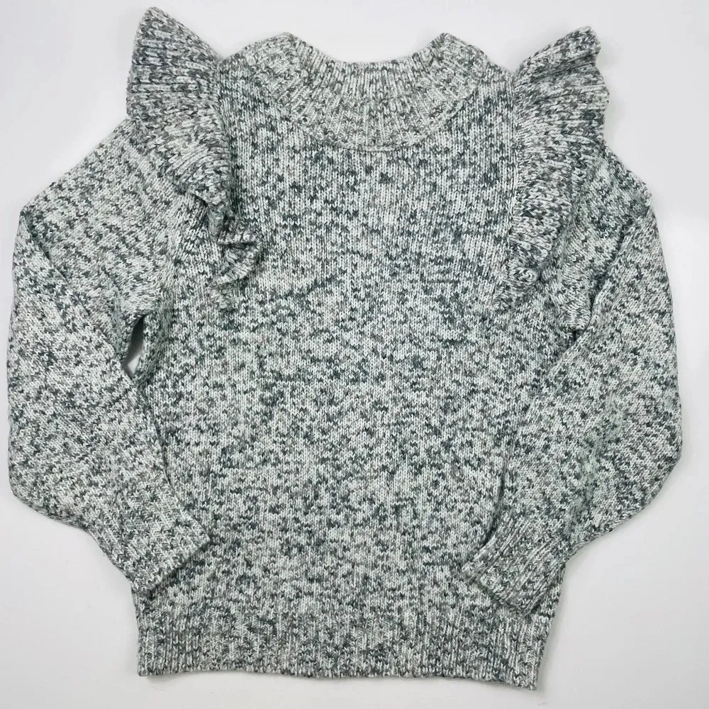 Universal‎ Thread Flutter Long Sleeve Mock Neck Sweater Size Small - Image 12