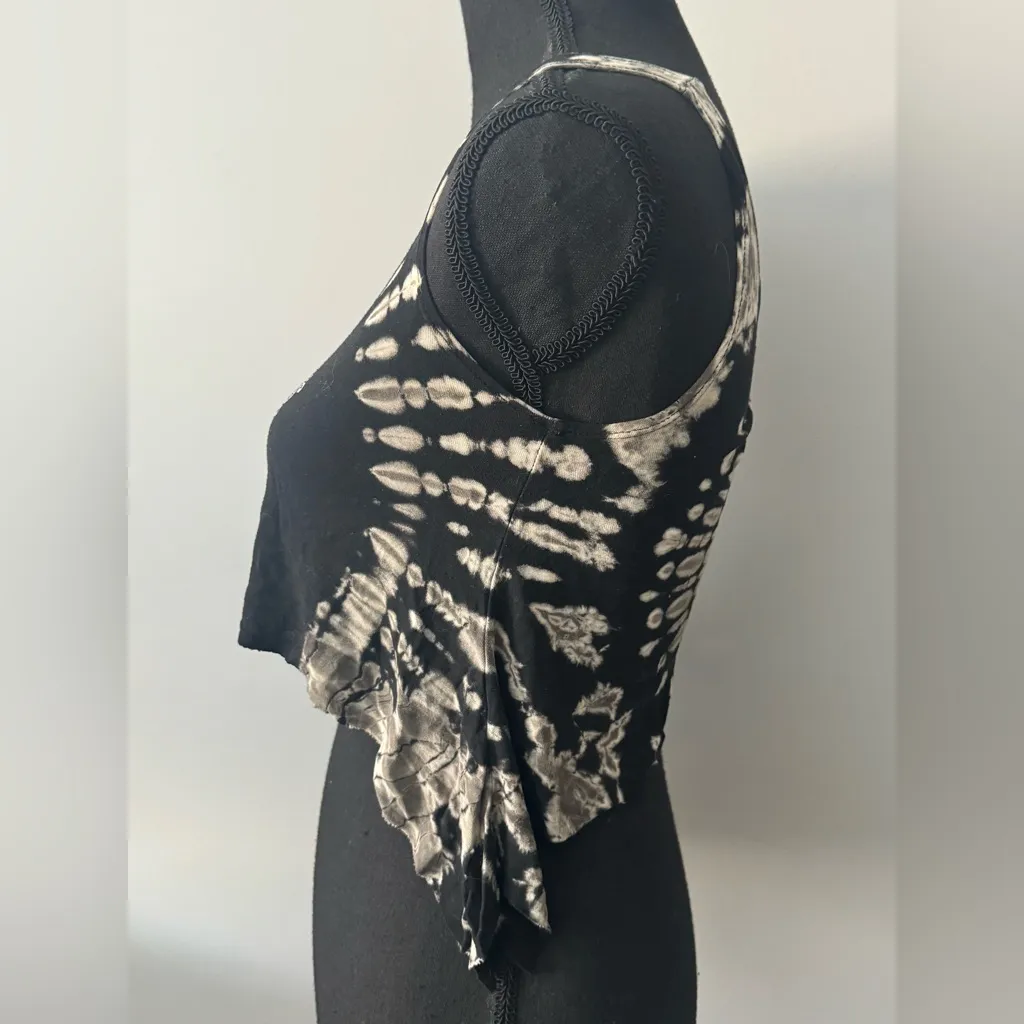 Kathmandu Black and Cream Om Crop Top Size undefined - Image 2
