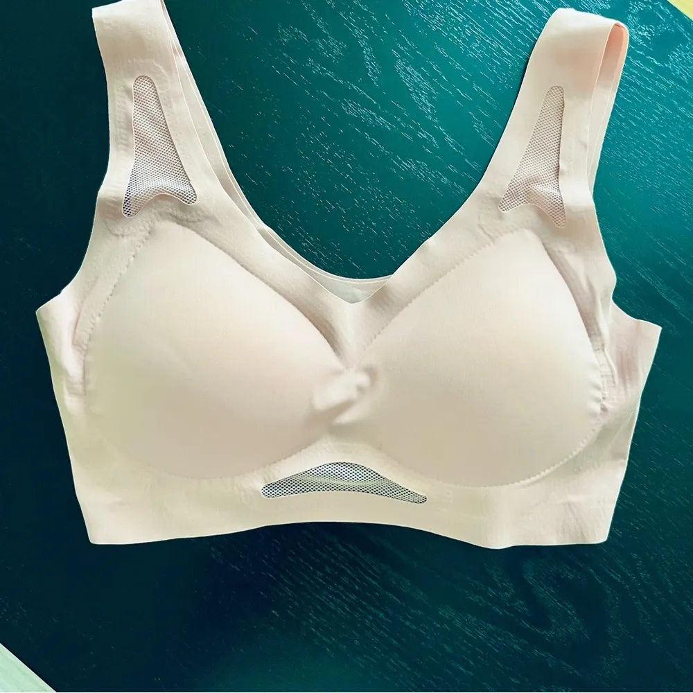 SHEIN Seamless Bra Size Medium Pink NWOT in Orig. Package - Image 3