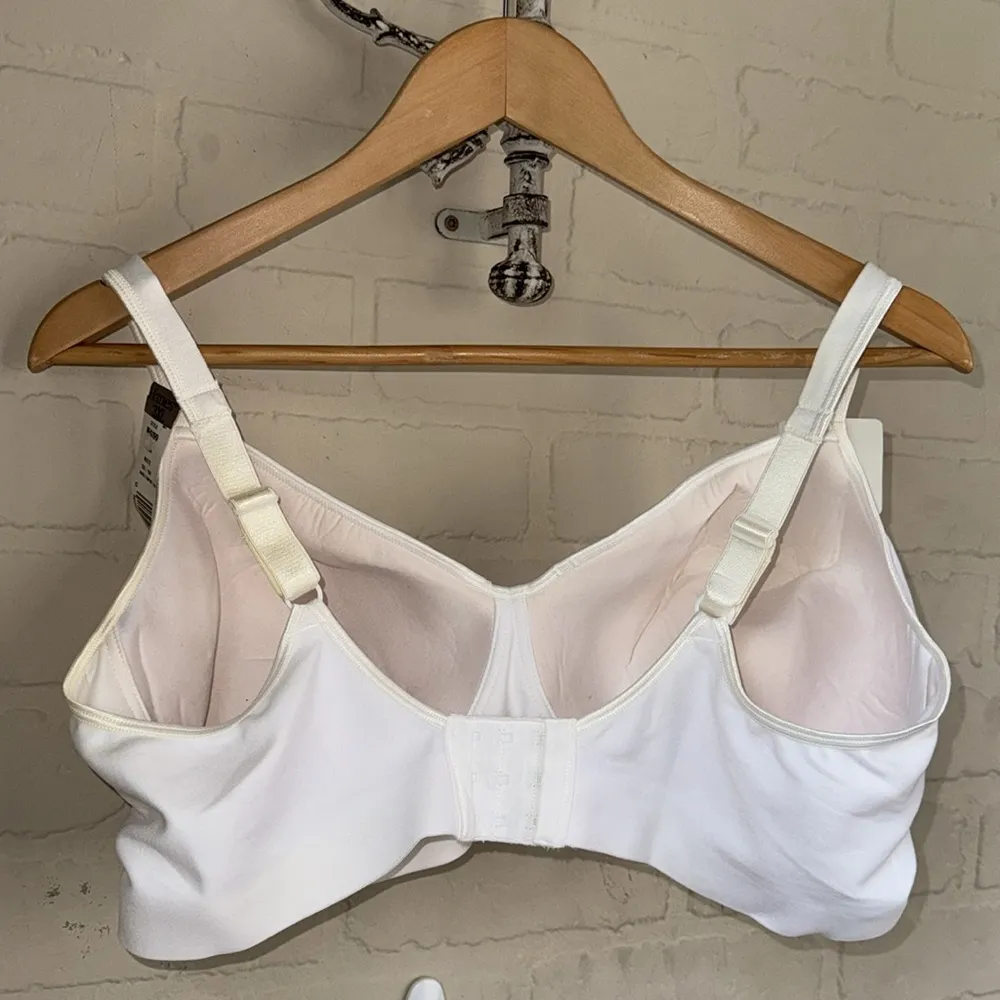 Hanes White Comfort Evo Bra 3XL classic NEW - Image 5