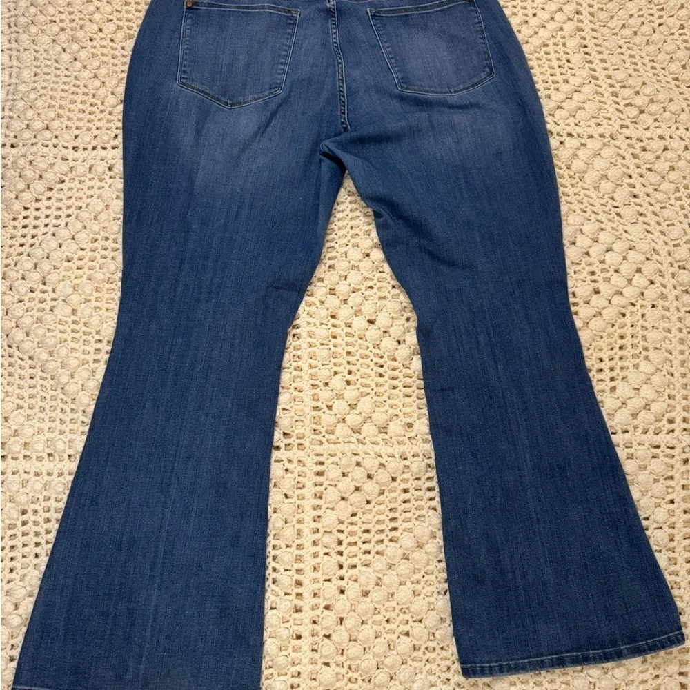 Judy Blue Women's Blue Flared Jeans.              #22 - Image 6