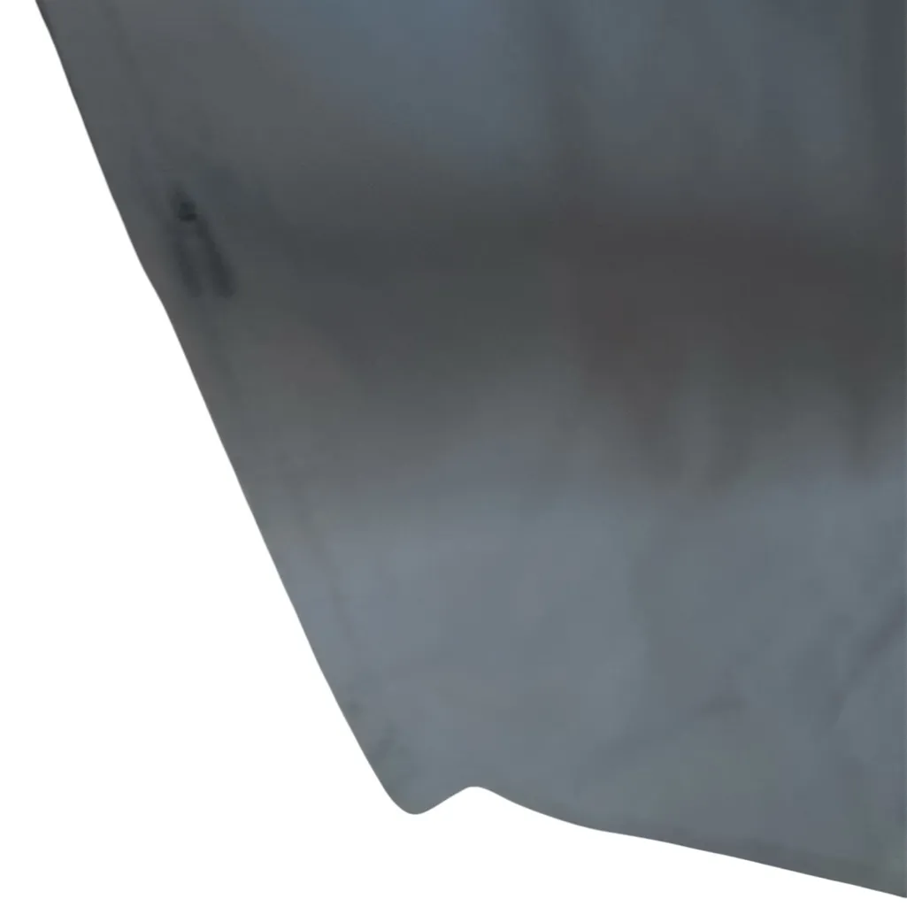 Athleta Womens Performance Oversize Button Up Heron Blue Poplin - Image 4