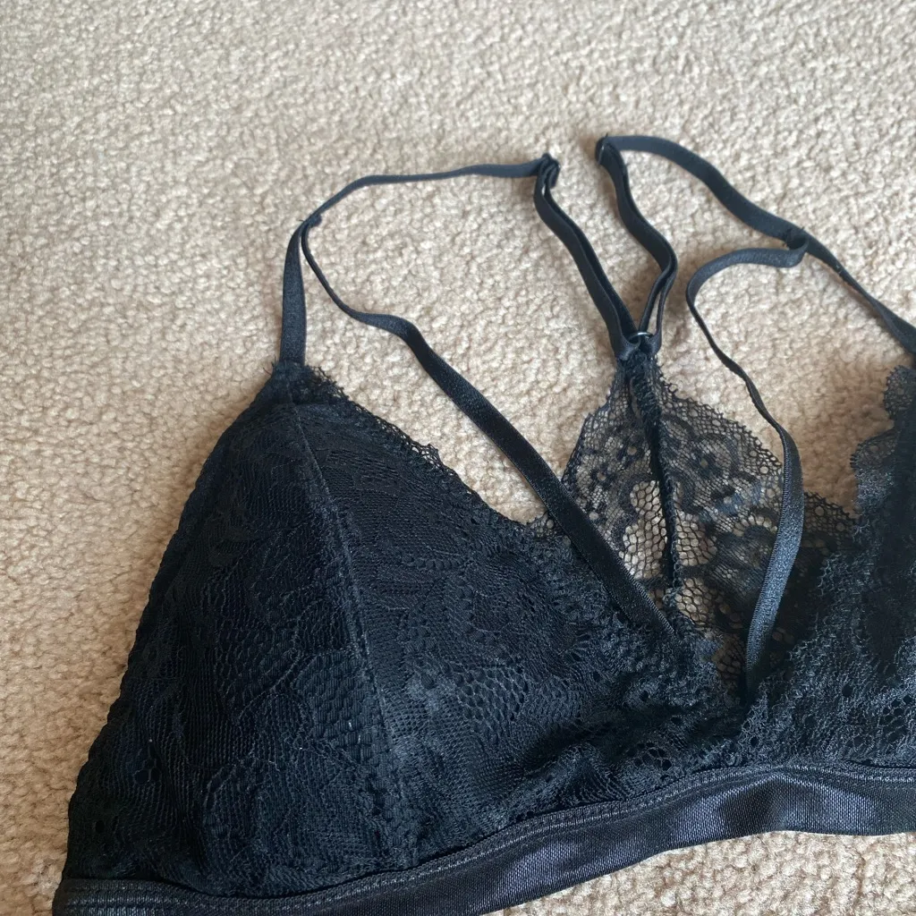 Charlotte Russe Black Lace Bralette - Image 2