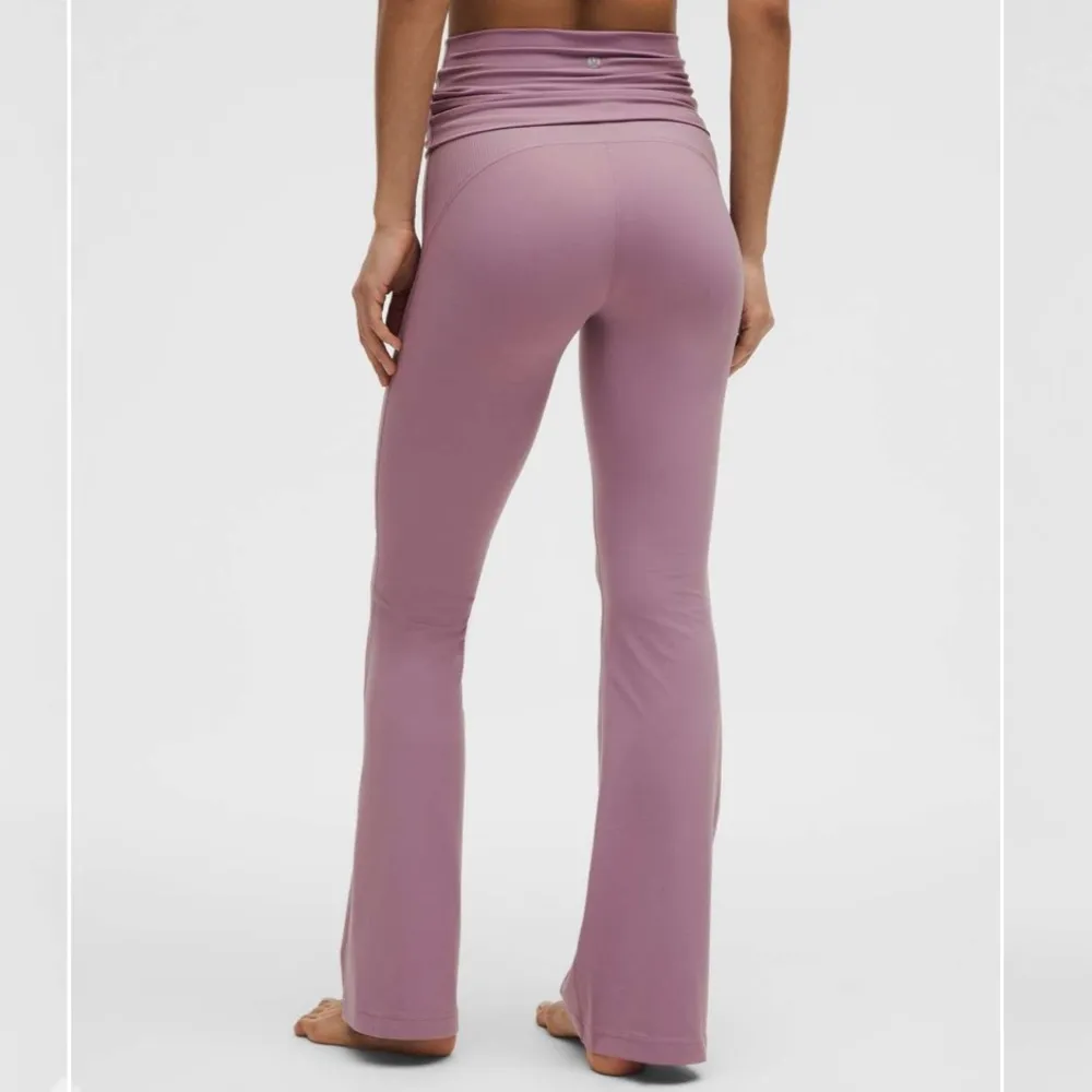 Lululemon Groove Nulu Foldover-Waist
Flared Pant Size 0 NWT - Lavender Lux - Image 2