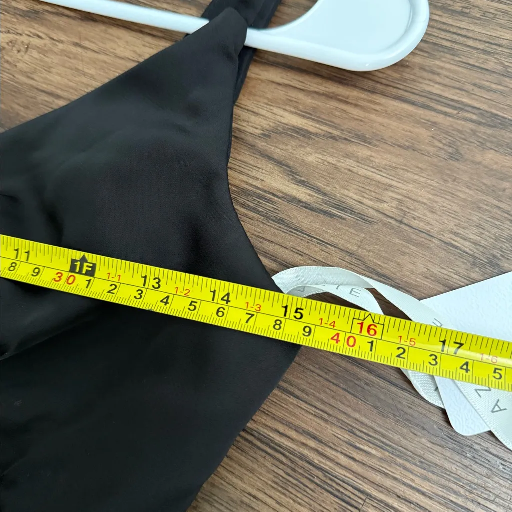 Azazie Black Satin V-Neck Maxi Dress – Size A2 - Image 13