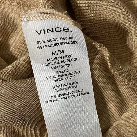 VINCE NWT sleeveless turtleneck tank knit sweater tunic top M‎ - Image 5