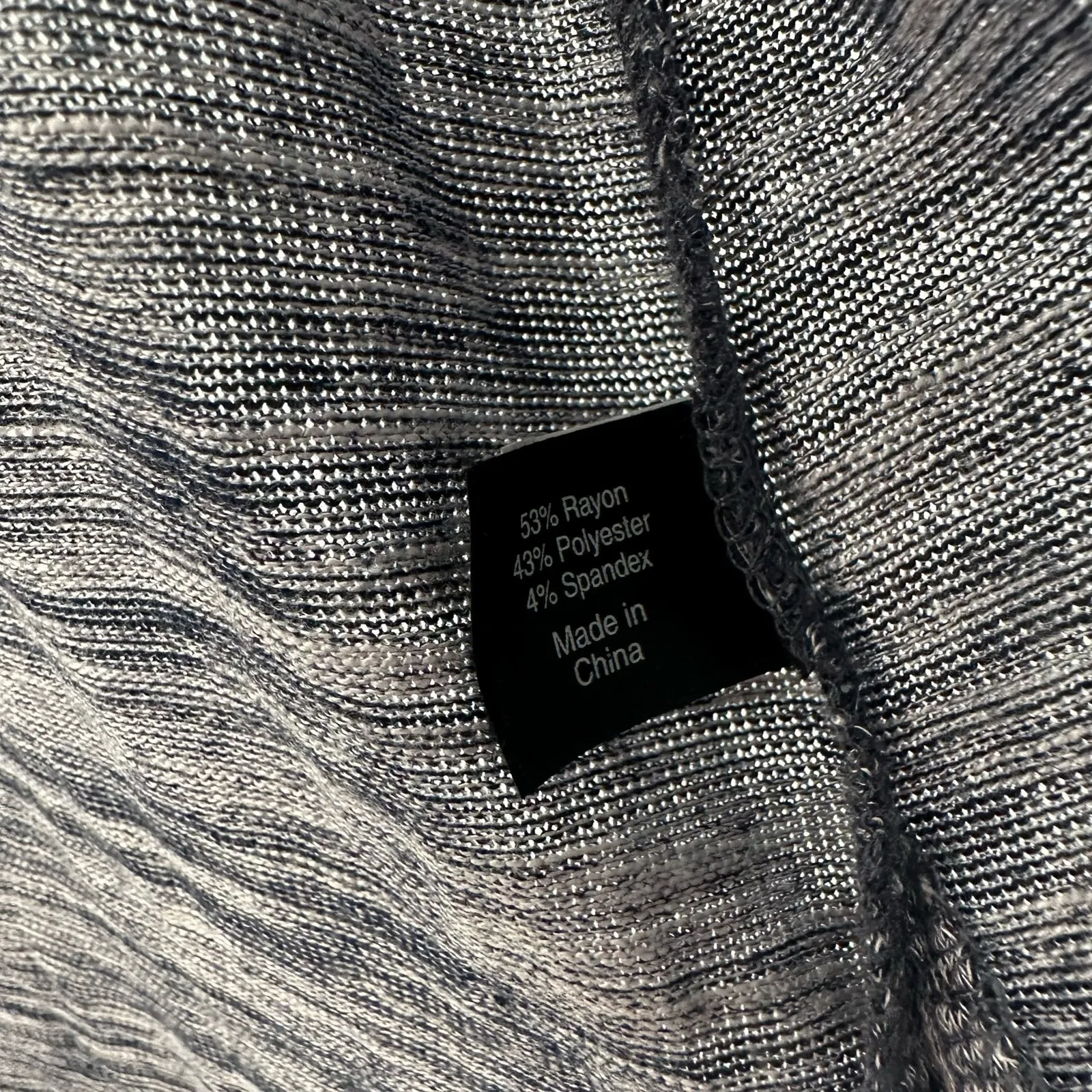 Lane‎ Bryant Size 14/16 Cardigan Gray Heathered Short Sleeved Duster Long Light - Image 6