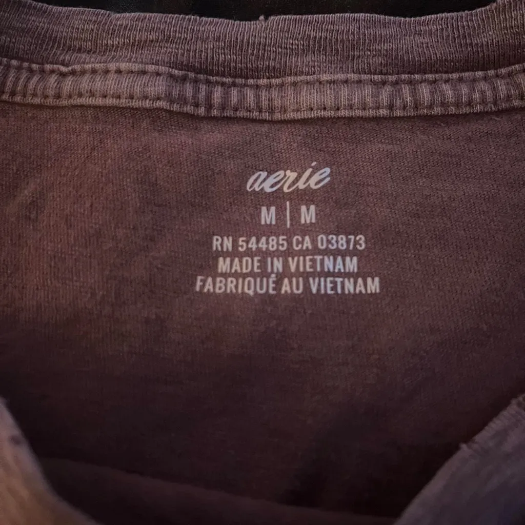 Aerie Long Sleeve Top in Deep Brown - Image 2