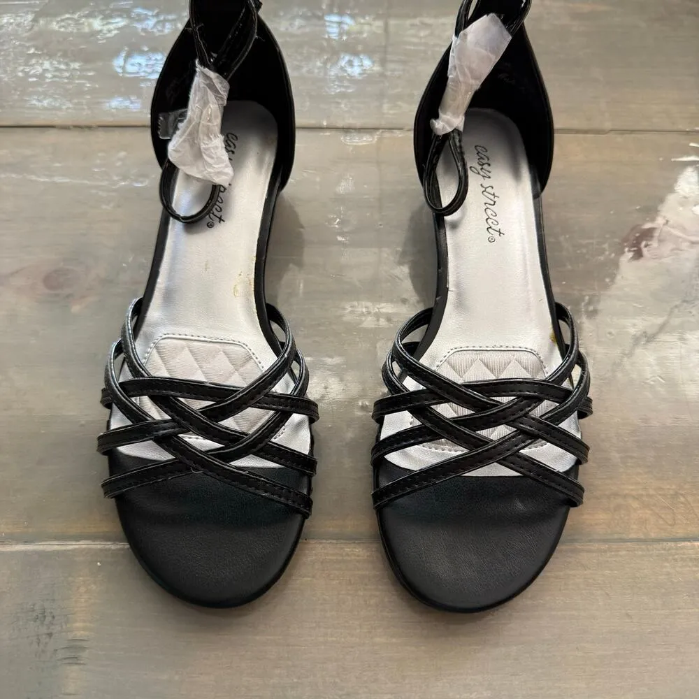 Easy Street Black Tarrah Dress Sandals Sz 6.5M NIB - Image 8