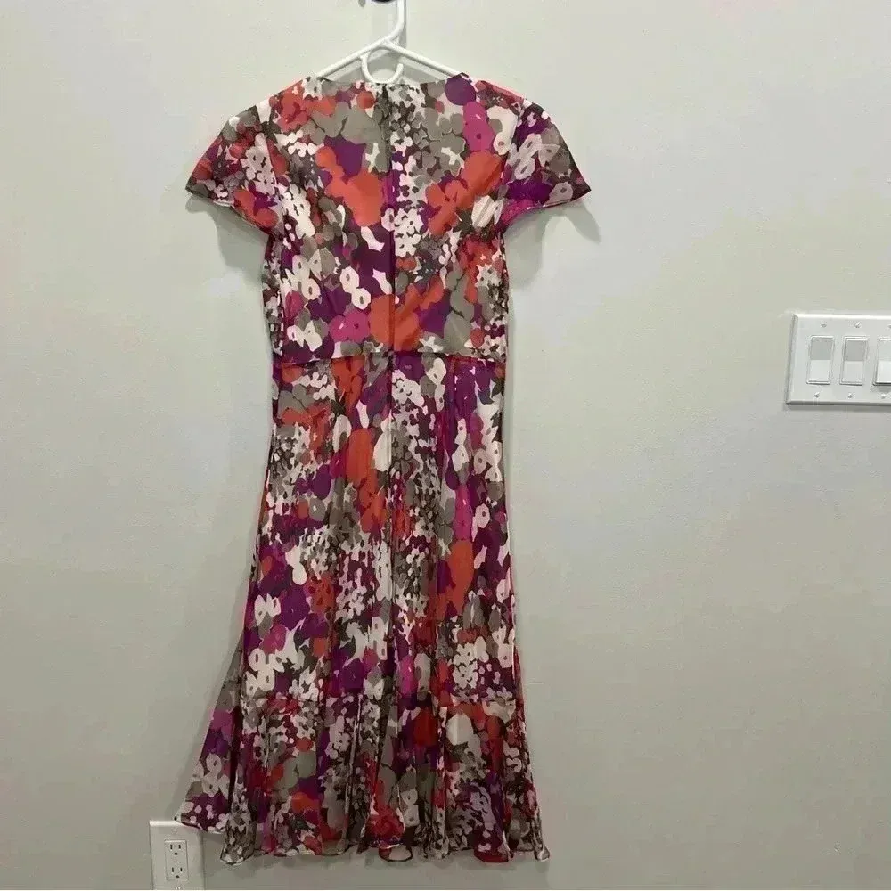 FENN WRIGHT MANSON PETITE GATHERED FRONT DRES size 10 - Image 7