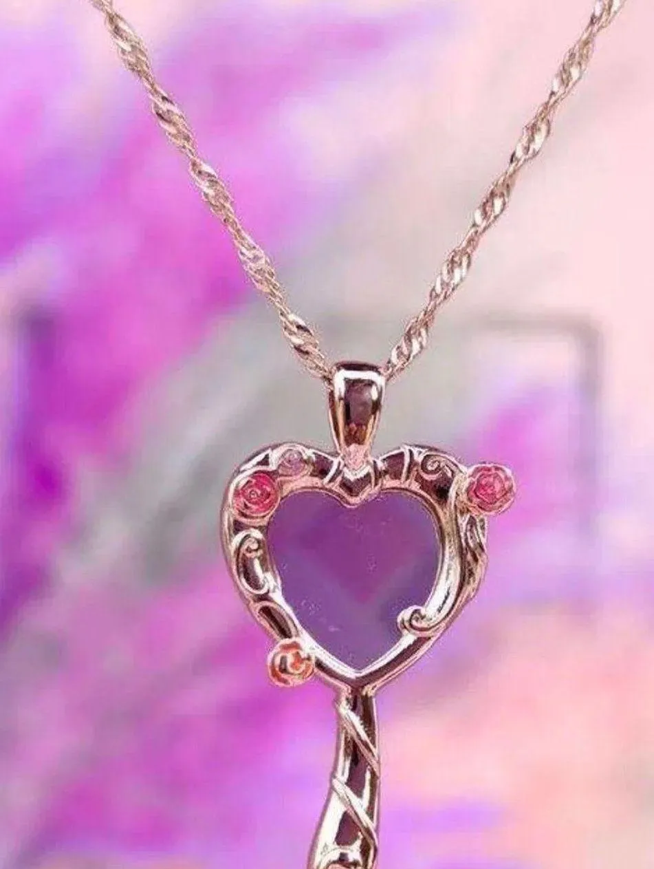 18K Gold Plated Pendant Necklace - Image 7