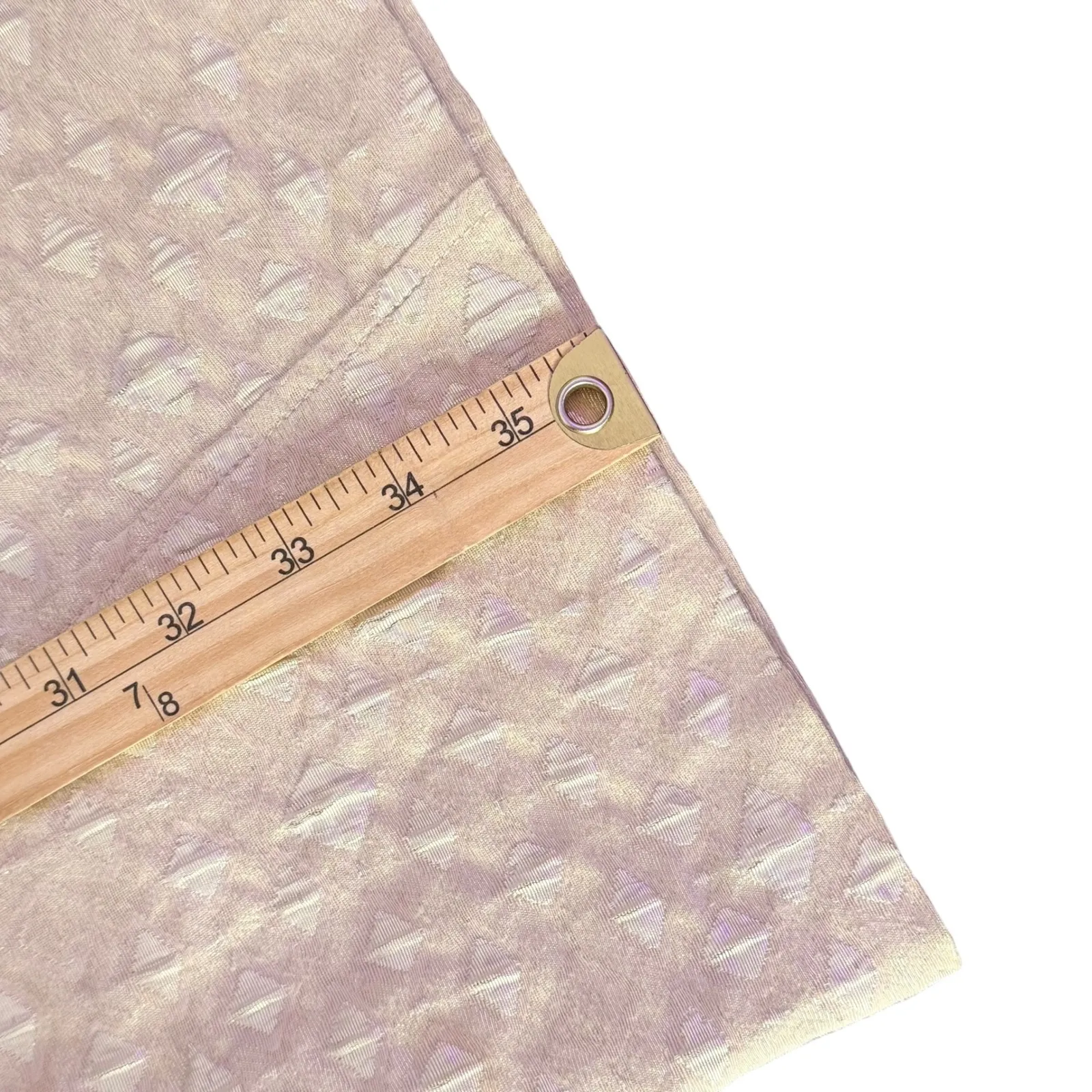 Tory Burch Textured Geometric‎ Gold Short Dress Size 6 Pocket Sleeveless Party - Image 16