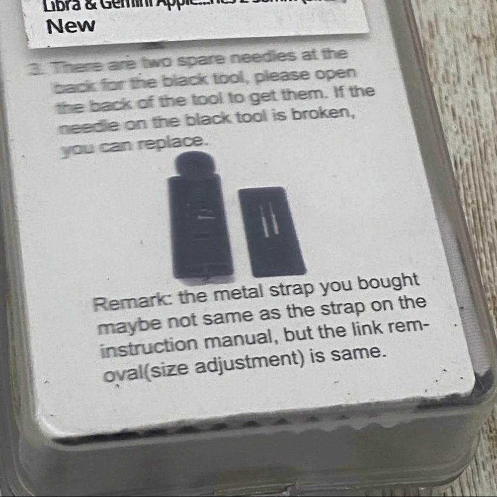 Libra Gemini Stainless Steel Apple Watchband - Image 11