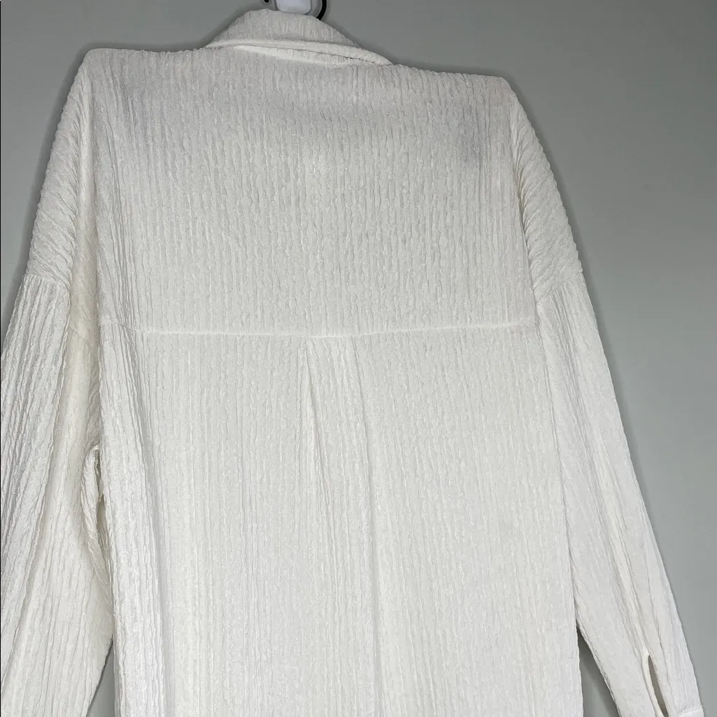 Adrianna Papell Textured White Top - Image 10