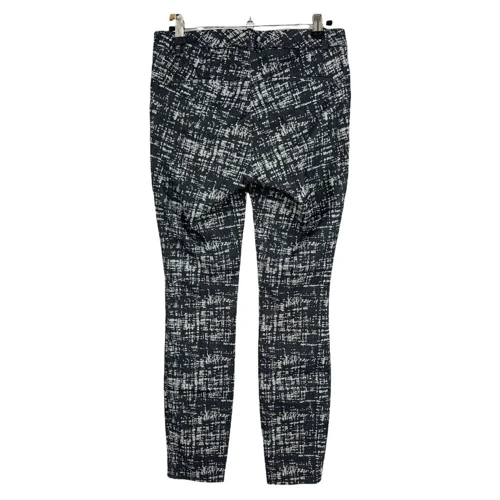 Calvin Klein (0) 28x26.5 Short Brushed Gray Skinny Ankle Crop Pants Mid Rise - Image 2