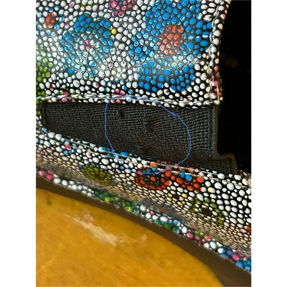 SPRING STEP Freesa Slip On Occupational Nursing Work Clogs Multicolor Womens 7.5 - Image 9