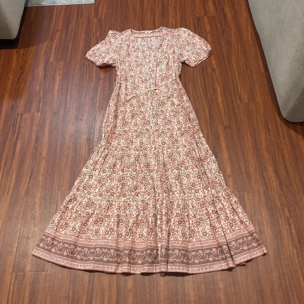 Faherty Orinda Maxi Dress Size L - Image 2