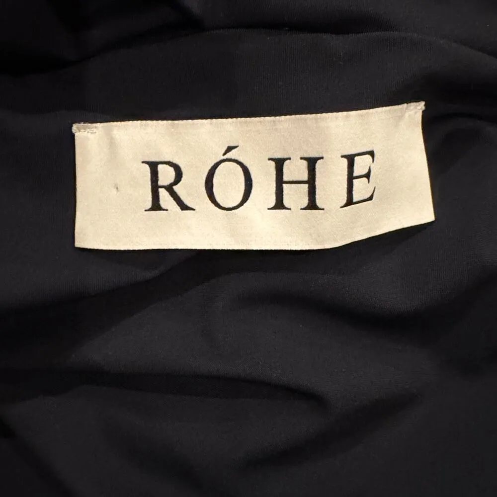 Rohe Asymmetrical Off Shoulder Top Size 40, US Large Black - Image 7