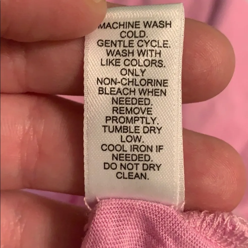 Cato EUC scoop neck high low tee with seam on back - Image 5