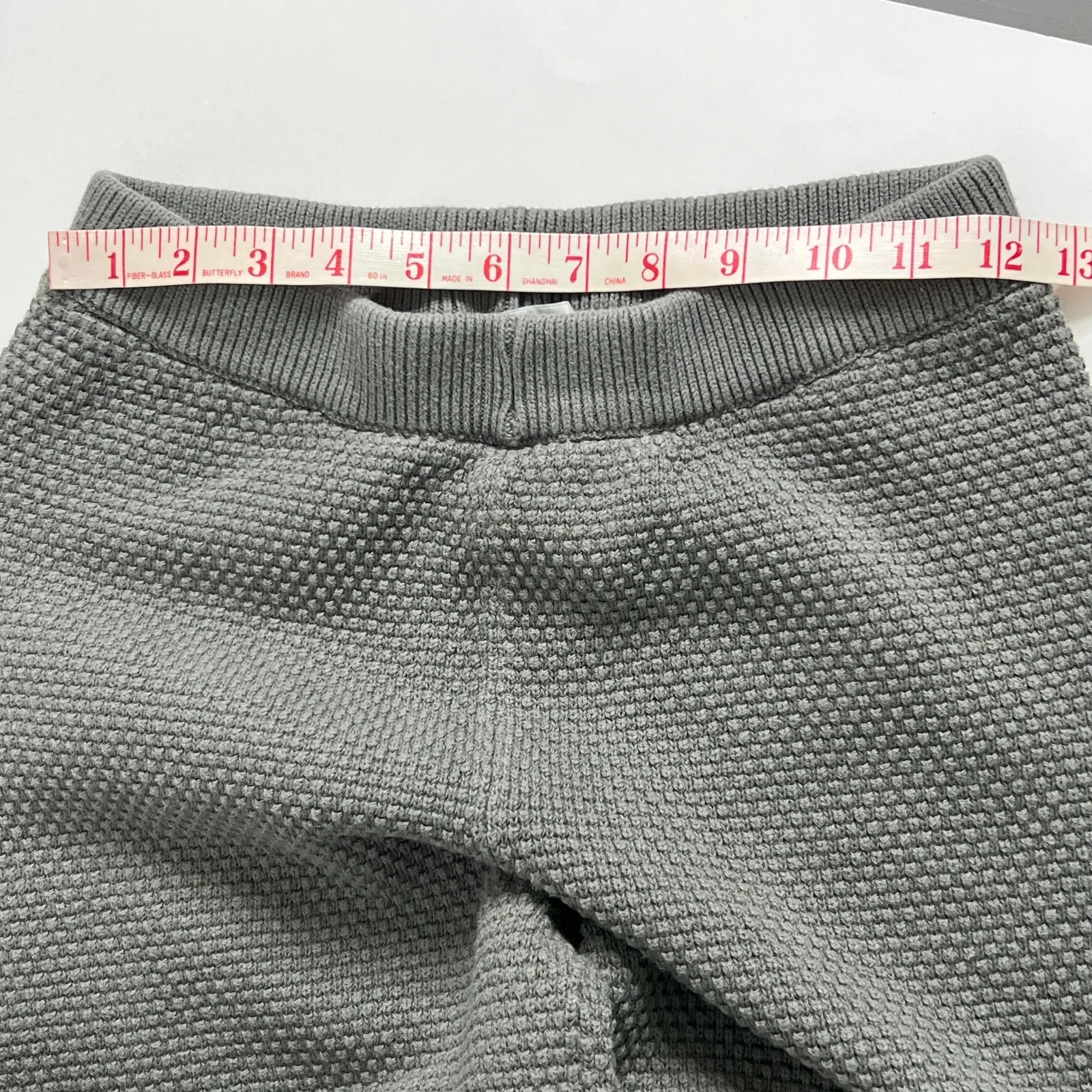 Free People Beach Hailee Waffle Knit Wide Leg Crop Pullover Matching Set - Image 10