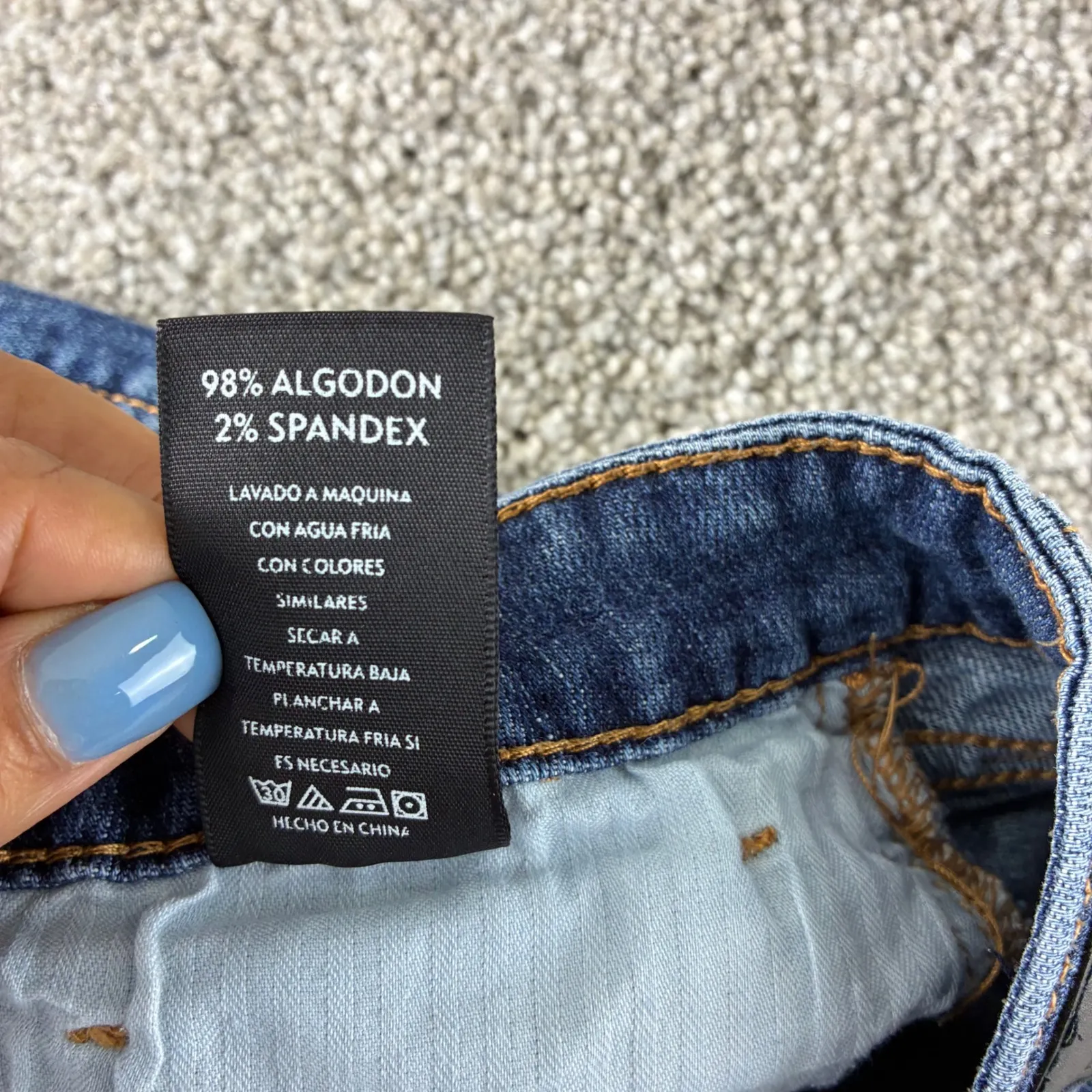 Dear John Denim Shorts Womens Size 33 Blue Jean American Classic High Waisted - Image 4