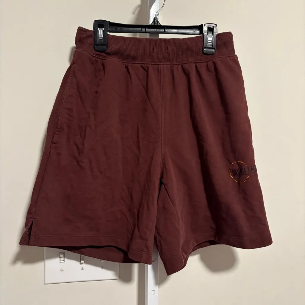 Savage X Fenty Brown Athletic Shorts - Image 3