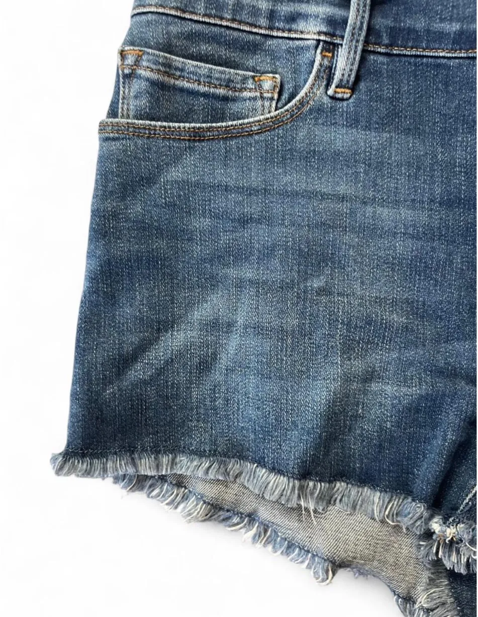 Frame Le Cutoff Denim Shorts Size 27 - Image 6