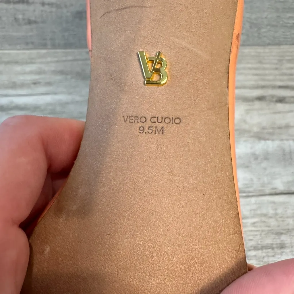 Veronica Beard coral slingback heels flawed size 9.5 womens - Image 7