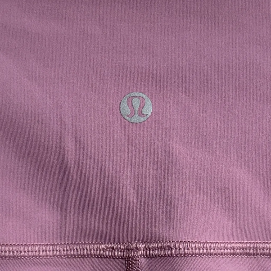 Lululemon 💖  Mauve Wunder Under Crops - Image 4