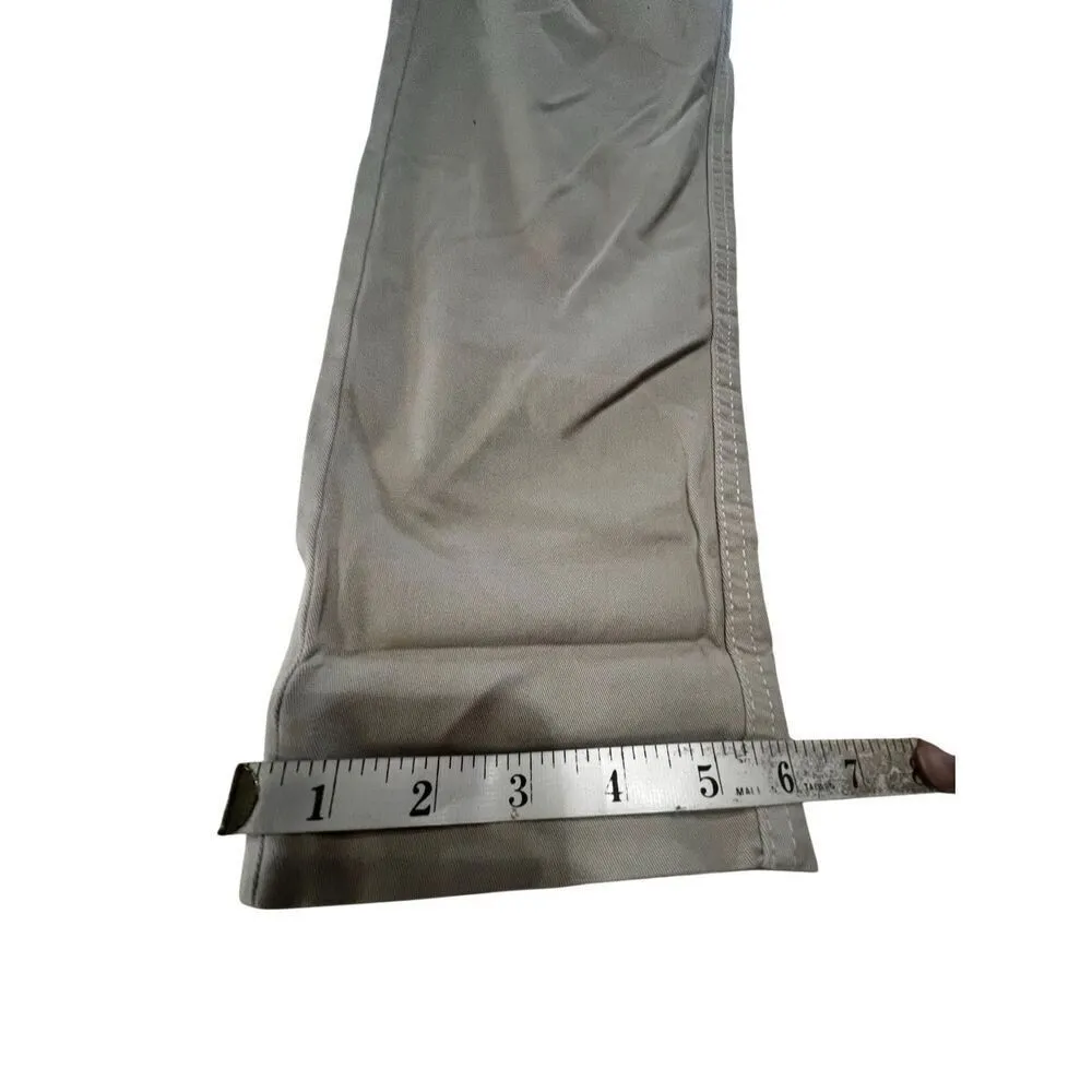 American Eagle  MOM TROUSER  SUPER STRETCH Khaki Sz 0 NWT - Image 8