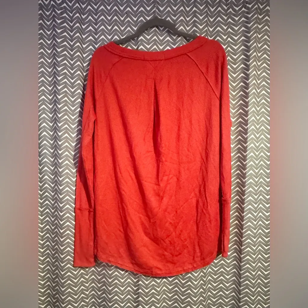 Free People / We The Free | Snowy Thermal Heatwave Orange, Size XS - Image 6