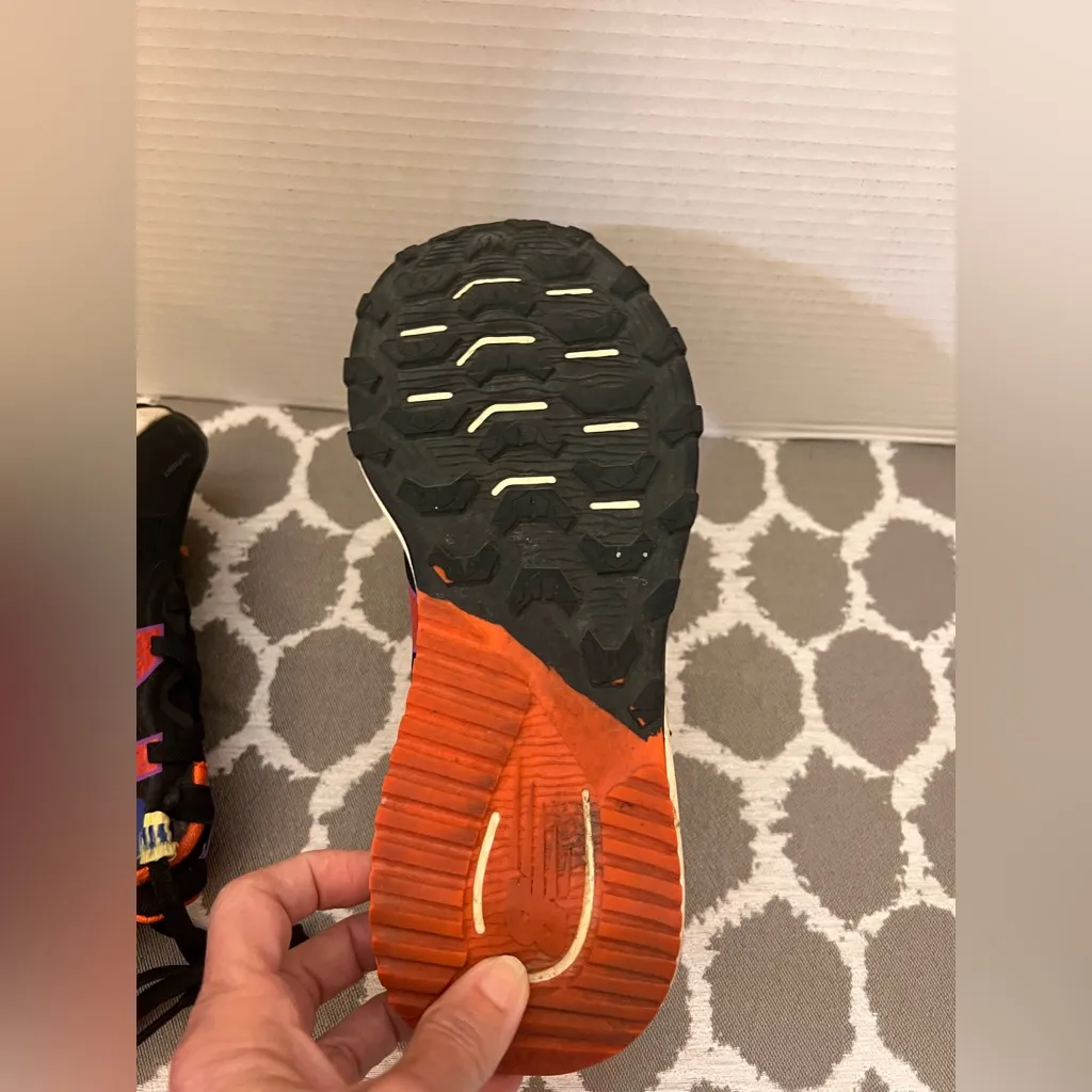 New Balance Trail Nitrel Black Purple Athletic Shoes 7.5 toe protect athletic - Image 8