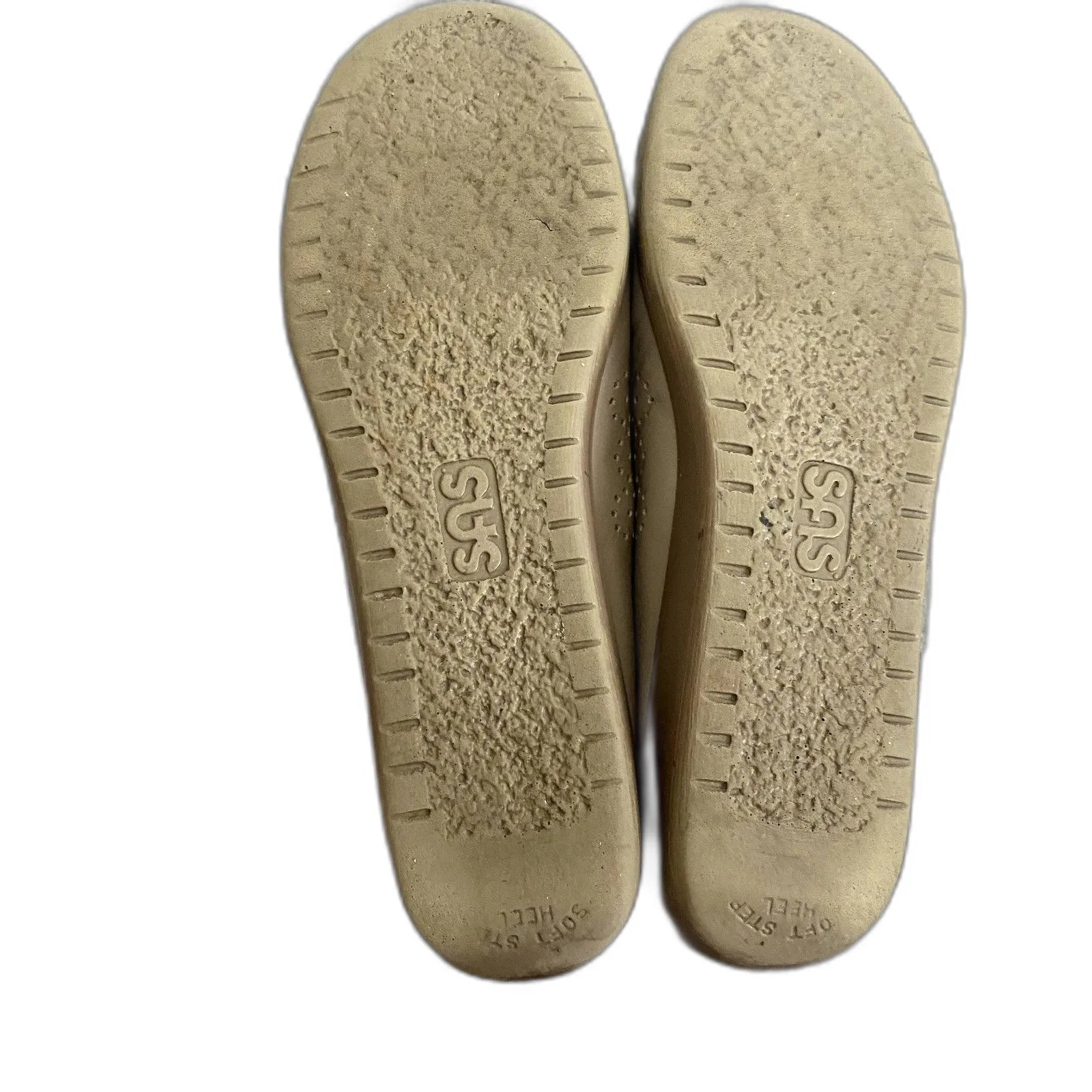 SAS Penny Loafers Tan Leather Moc Toe Tripad Comfort Preppy‎ Women's Size 8 - Image 6