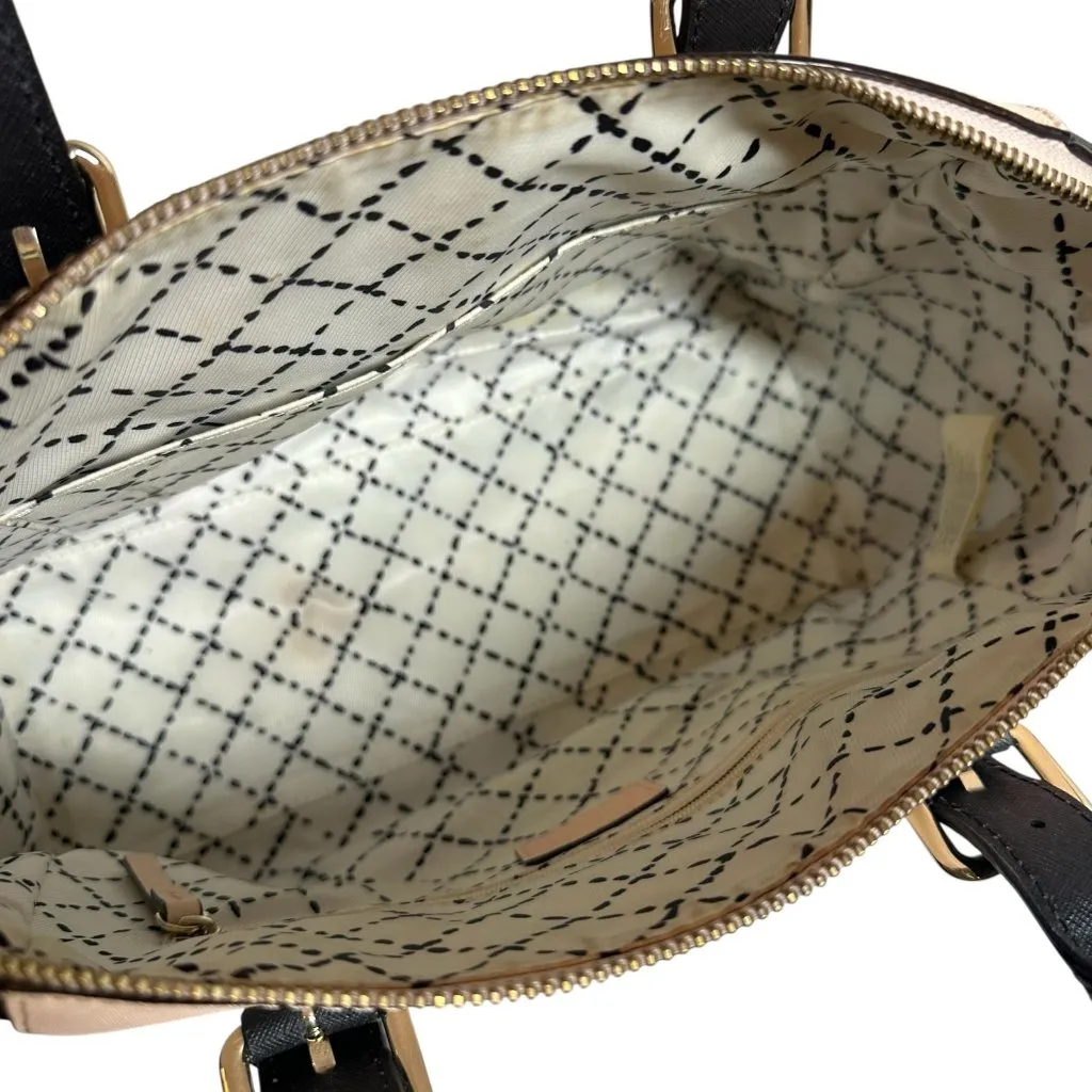 Kate Spade Cove Street Colorblock Pippa Crossbody in Soft Resetta Pink Black - Image 8