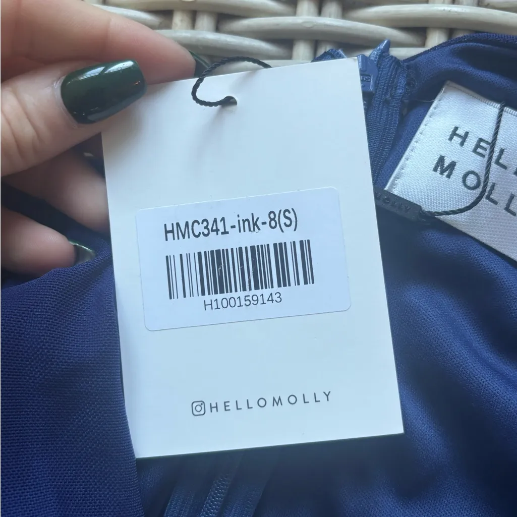 Hello‎ Molly NEW WITH TAGS Party It Up Cold Shoulder Ruched Dress 4 holiday - Image 7